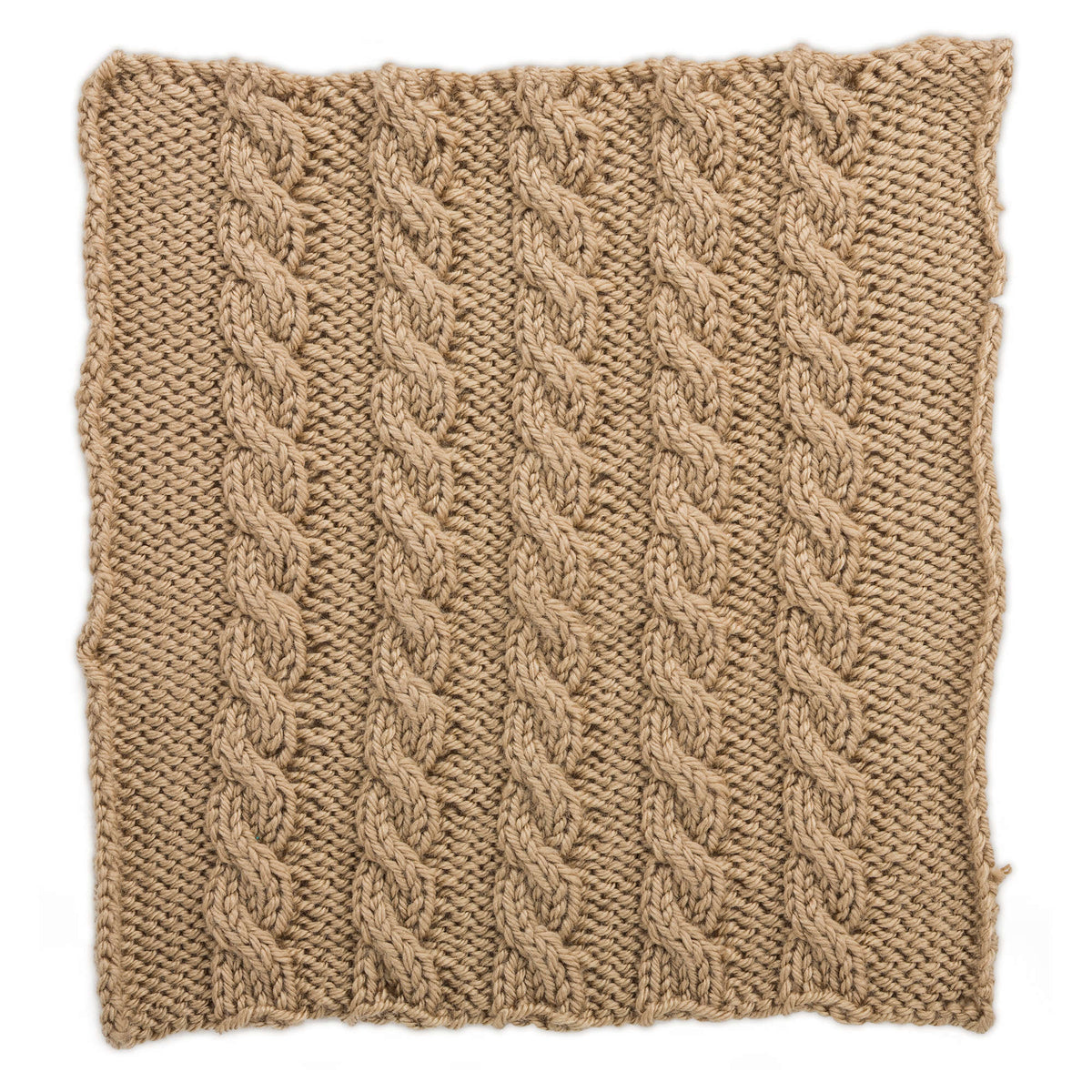 Knit Afghan made in Red Heart Soft Yarn