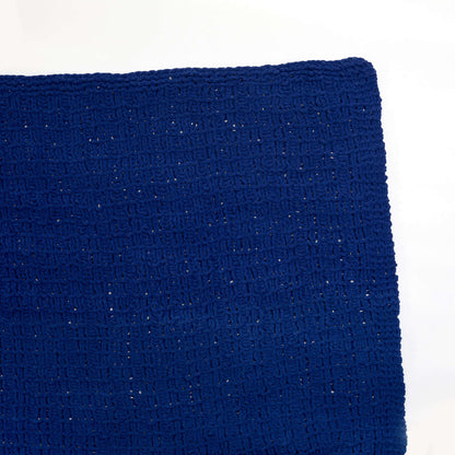 Red Heart Simple Textured Knit Throw Knit Throw made in Red Heart Sweet Home Yarn