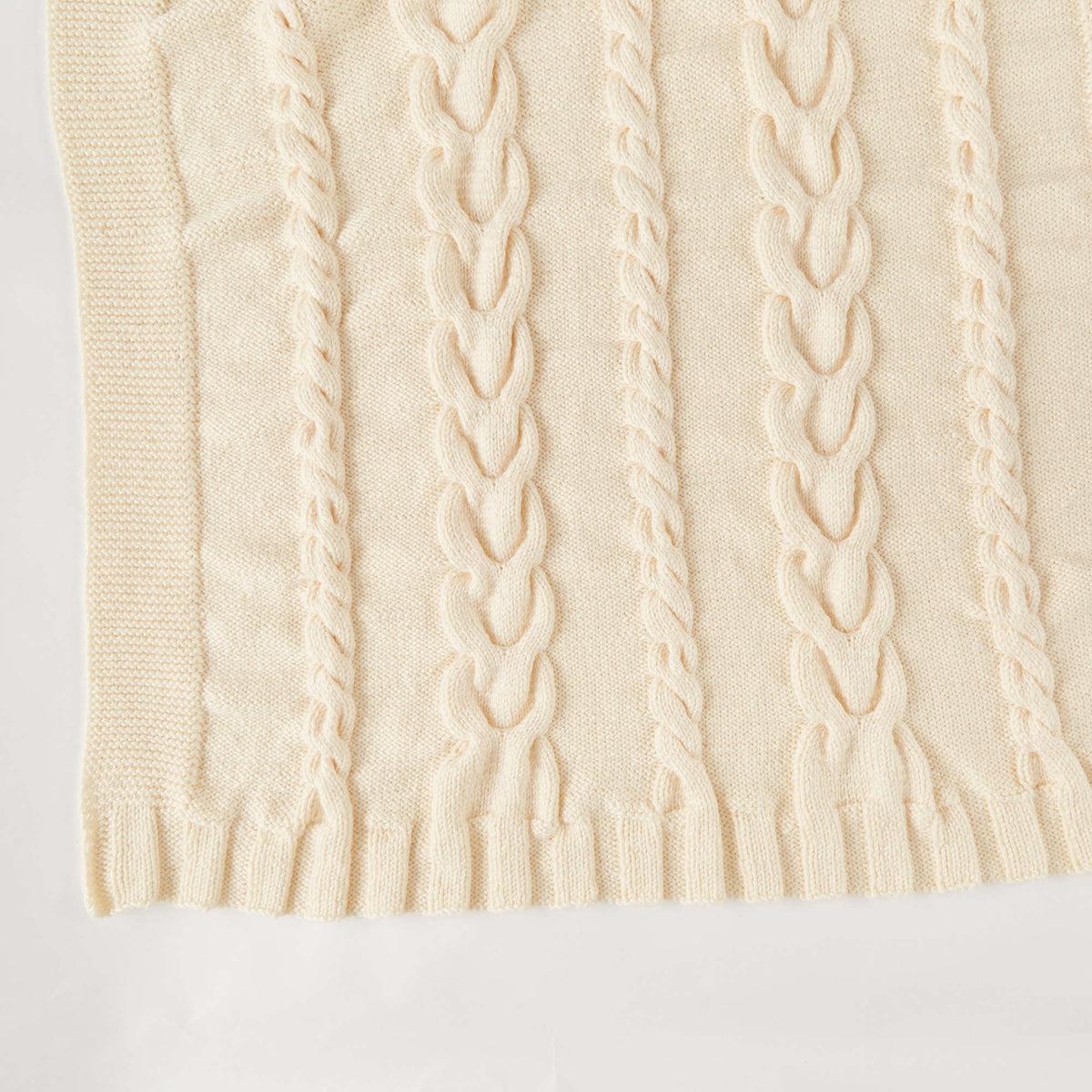 Knit Throw made in Red Heart Soft Essentials Yarn