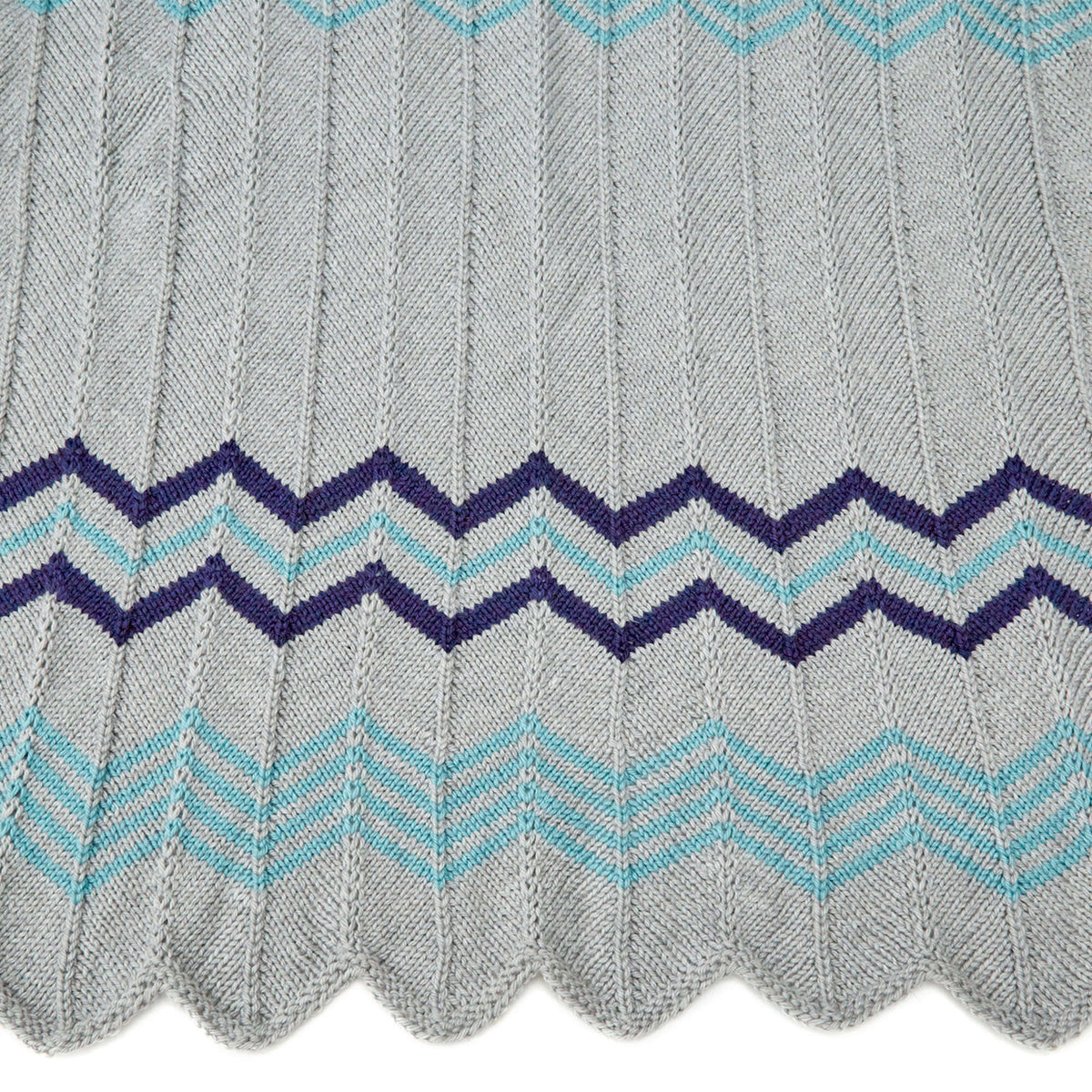 Knit Throw made in Red Heart Soft Essentials Yarn