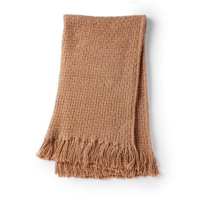 Red Heart Hygge Weave Knit Blanket Single Size