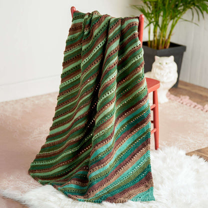 Red Heart Shore to Shore Knit Blanket Red Heart Super Saver O'Go