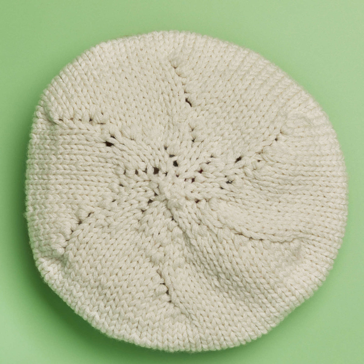 Knit Basket made in Red Heart With Love Yarn