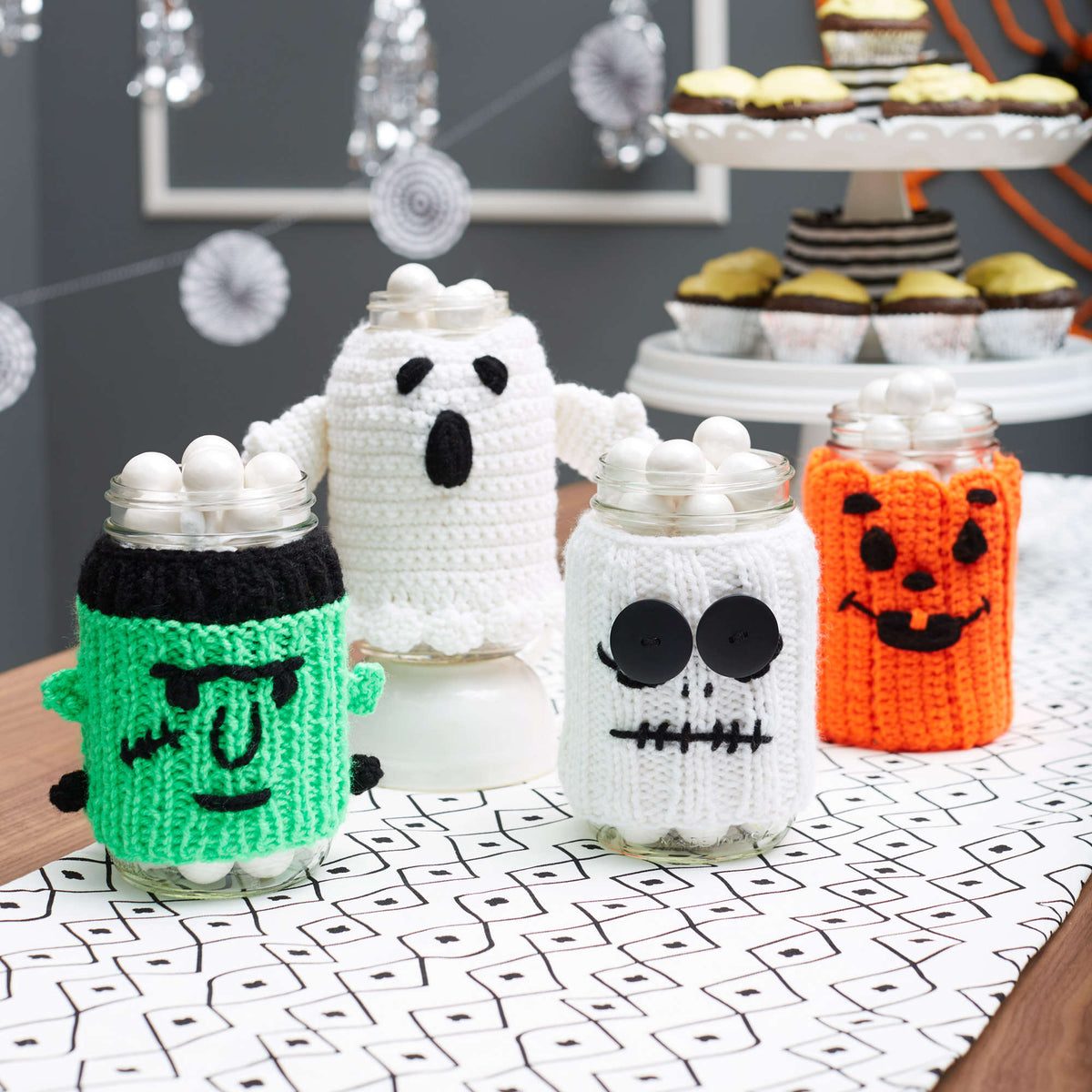 Knit Cozy made in Red Heart Super Saver Yarn