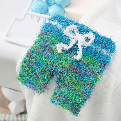 Red Heart Knit Scrubby Swim Trunks Knit Scrubby made in Red Heart Scrubby Yarn