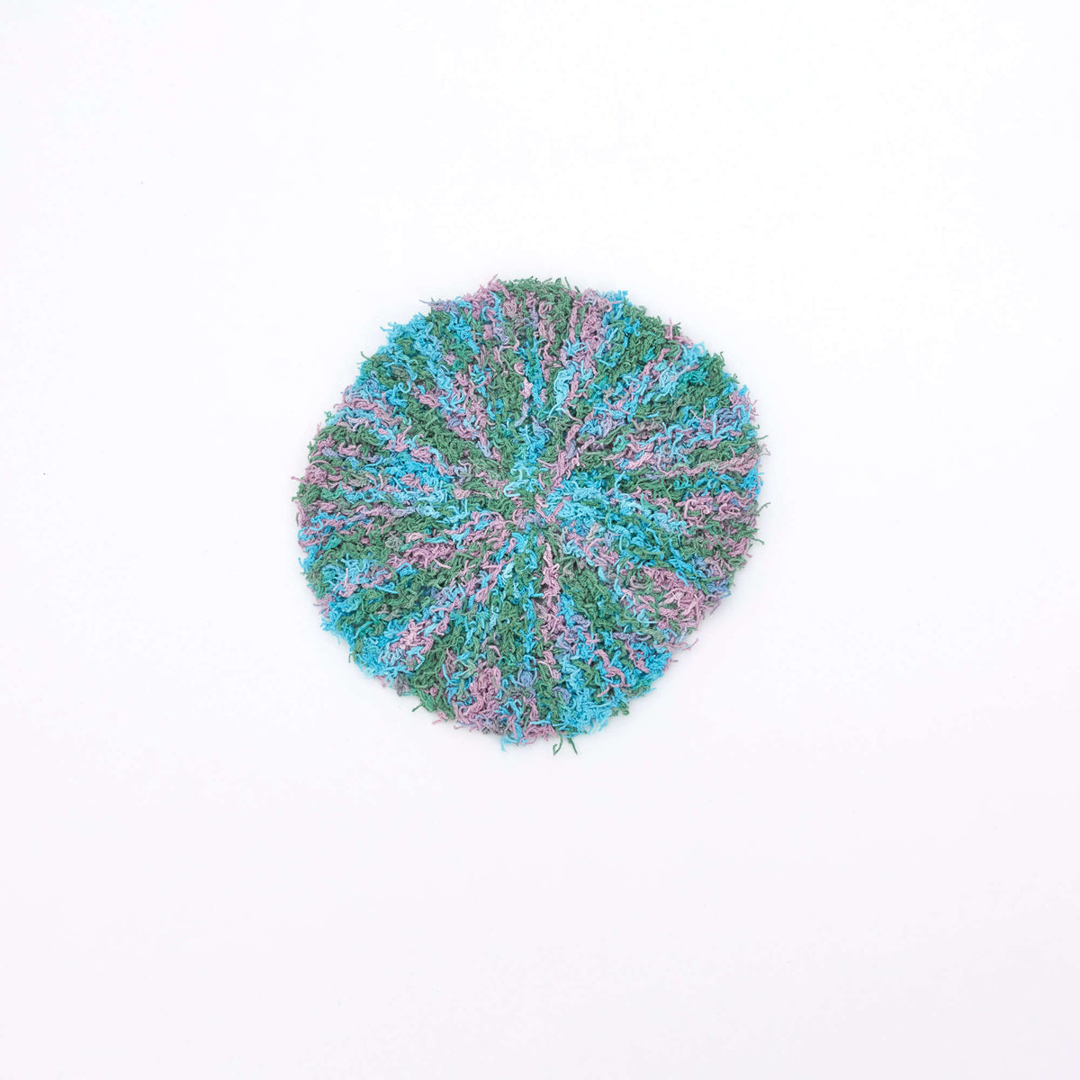 Knit Scrubby made in Red Heart Scrubby Cotton Yarn