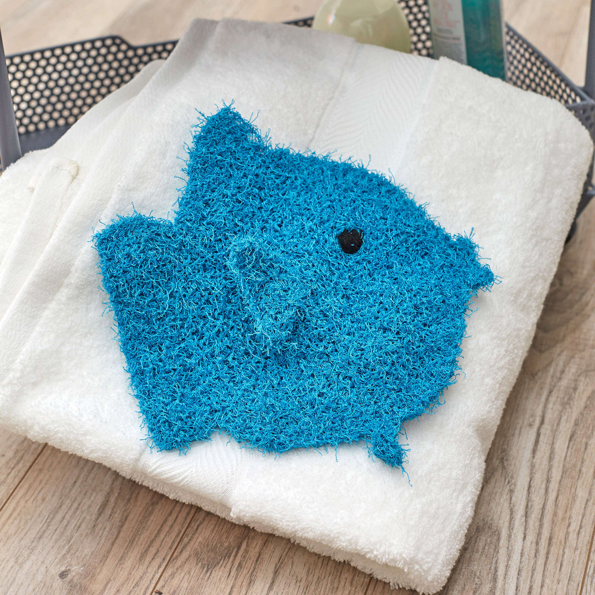 Knit Scrubby made in Red Heart Scrubby Yarn