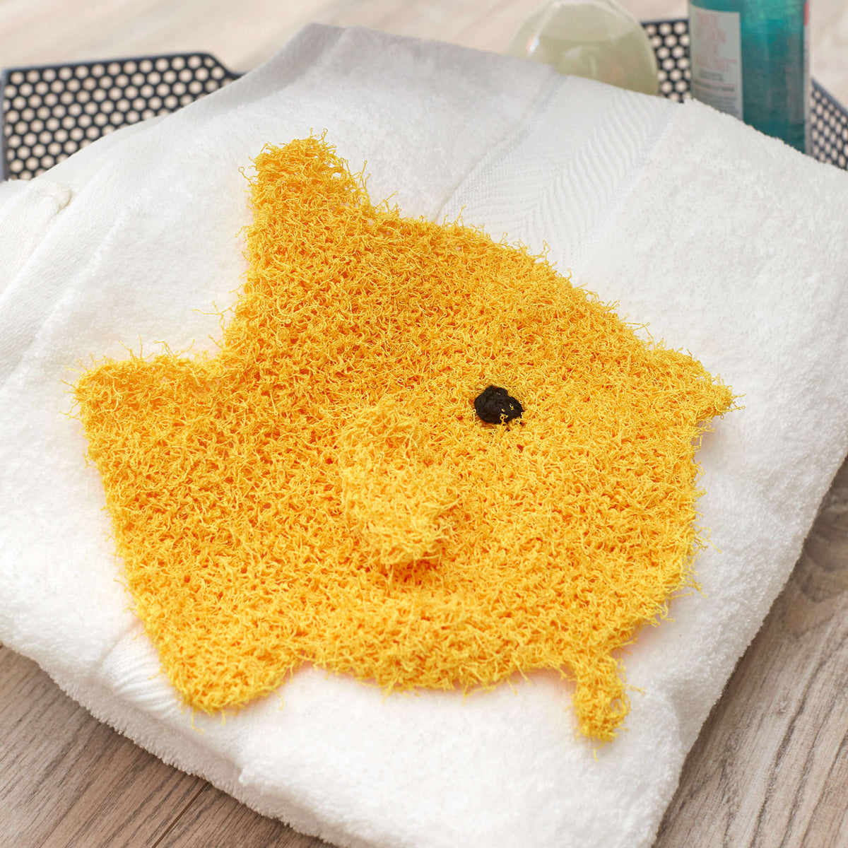 Knit Scrubby made in Red Heart Scrubby Yarn