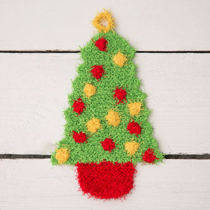 Red Heart Knit Decorate Your Tree Scrubby Red Heart Knit Decorate Your Tree Scrubby