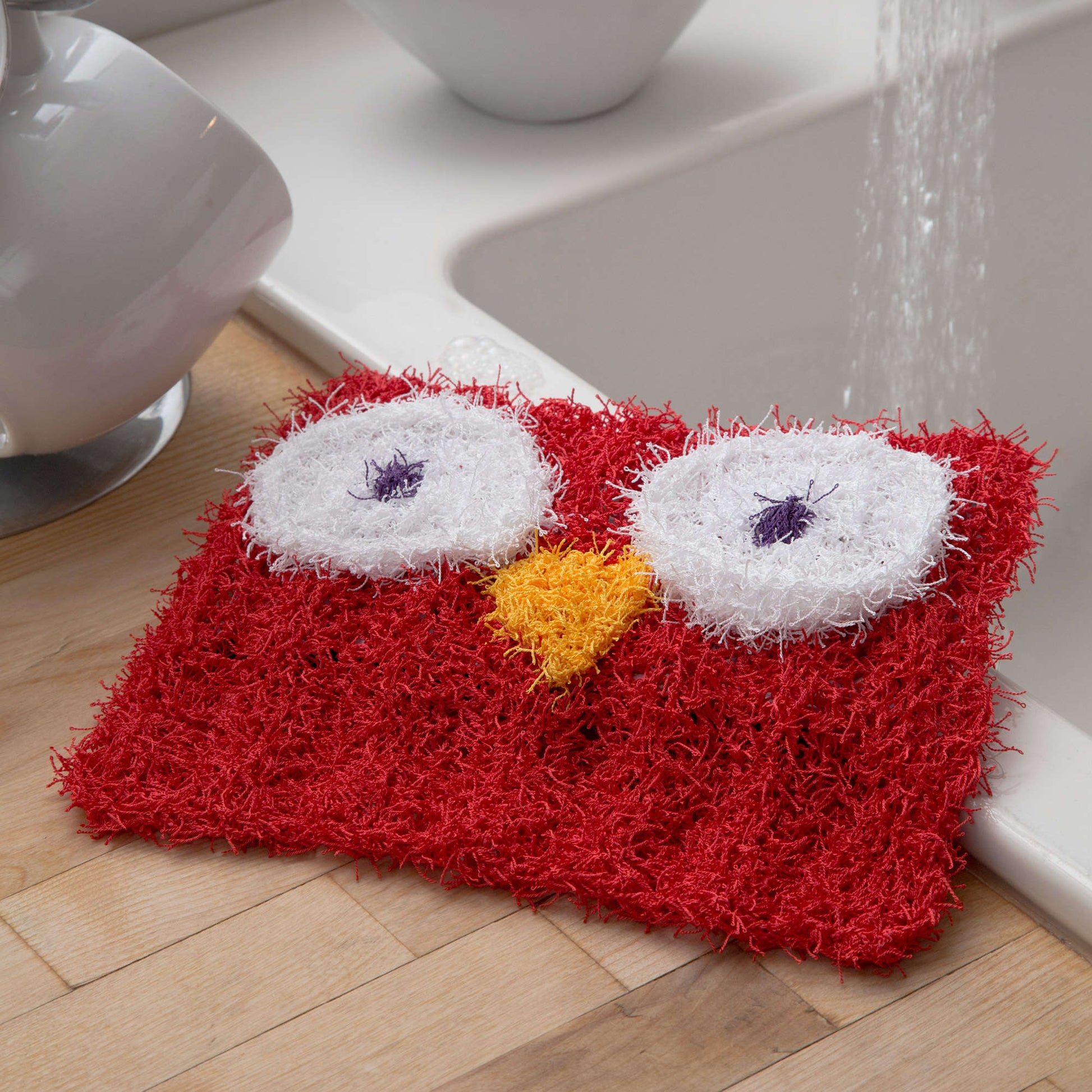 Free Red Heart Knit Wise Owl Scrubby Pattern