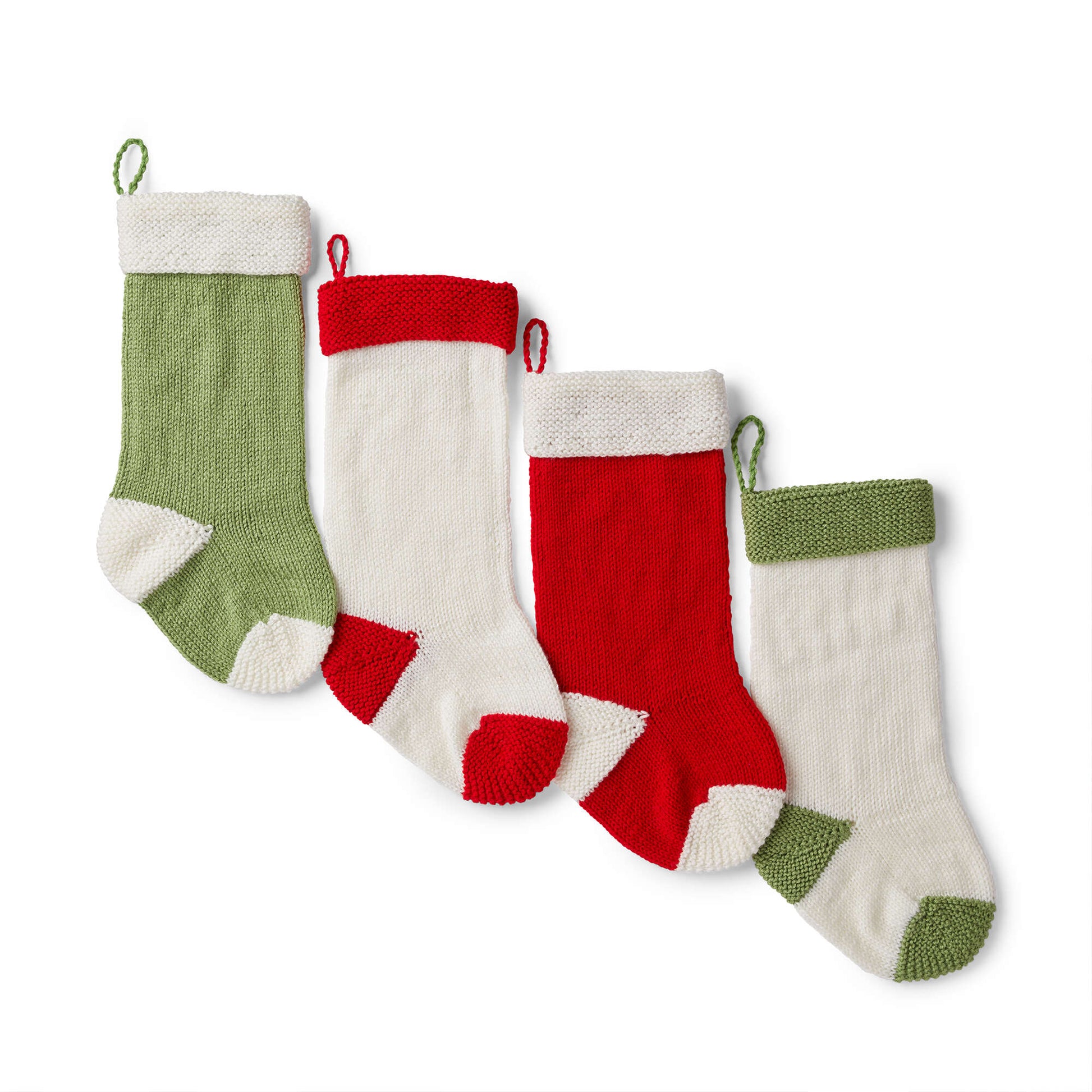 Red Heart Holiday Knit Stocking 1