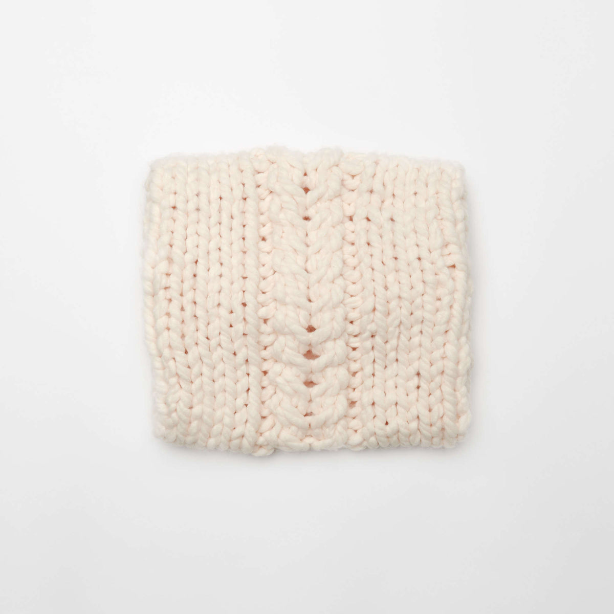 Knit Pillow made in Red Heart Irresistible Yarn