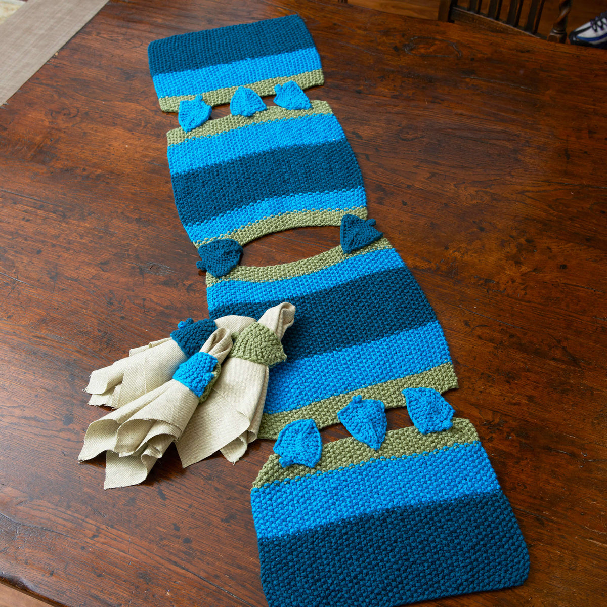 Knit Holders made in Red Heart With Love Yarn