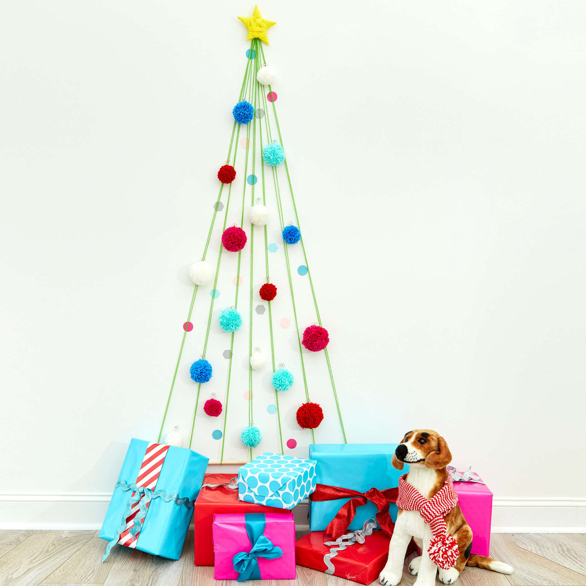 Knit Scarf made in Red Heart Super Saver Yarn