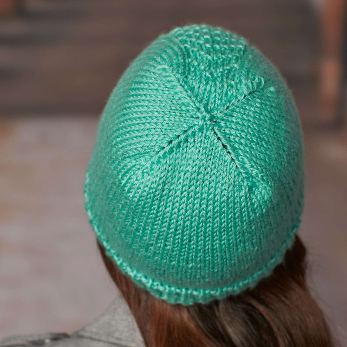 Knit Hat made in Red Heart Soft Yarn