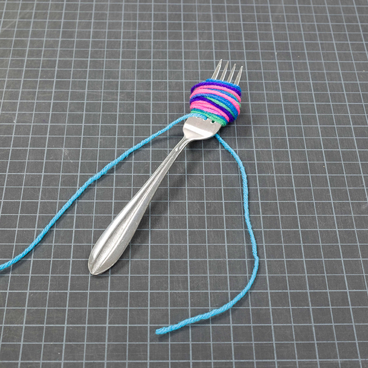 Craft Key Chains made in Red Heart Super Saver Yarn