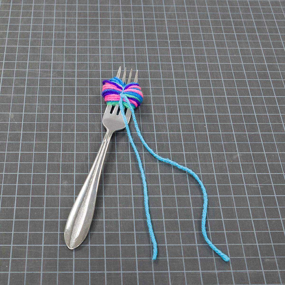 Craft Key Chains made in Red Heart Super Saver Yarn