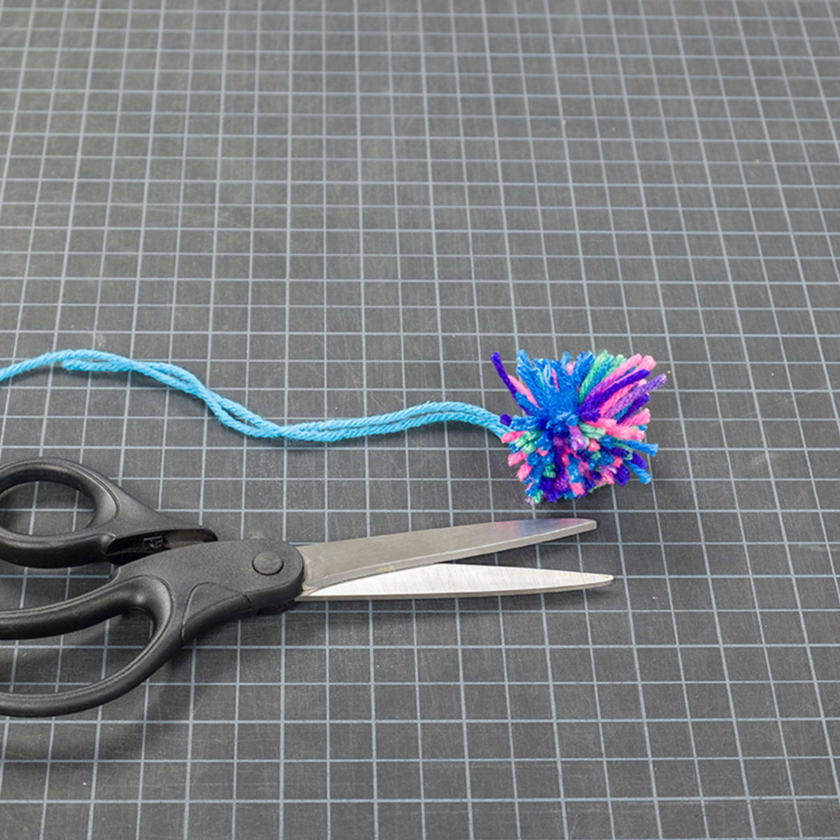 Craft Key Chains made in Red Heart Super Saver Yarn