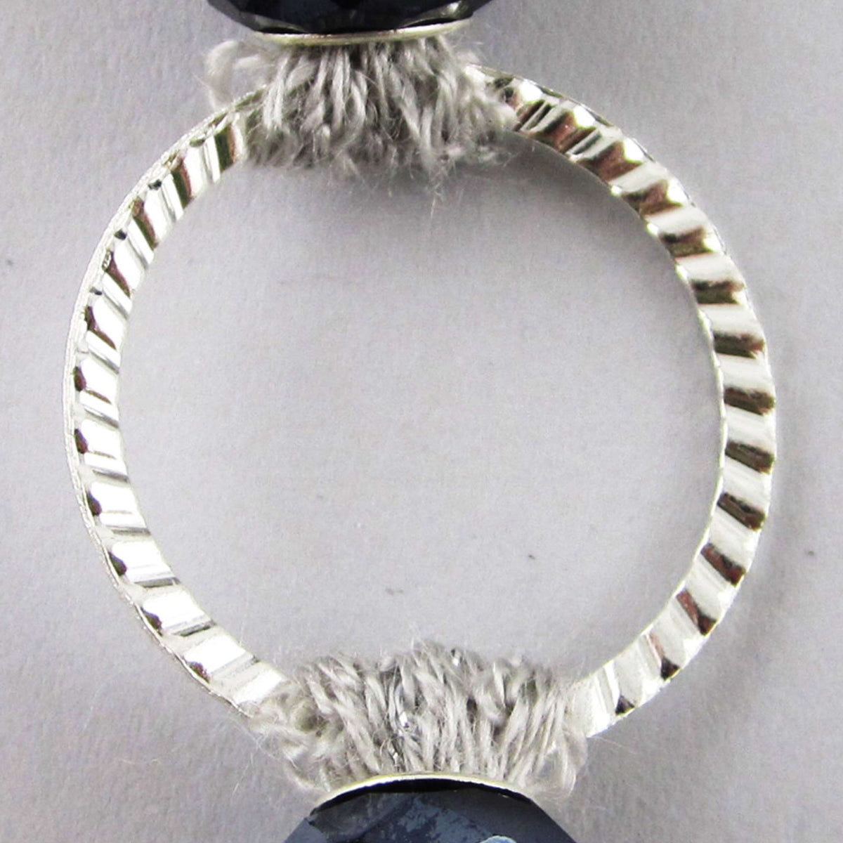 Craft Necklace made in Red Heart Boutique Yarn