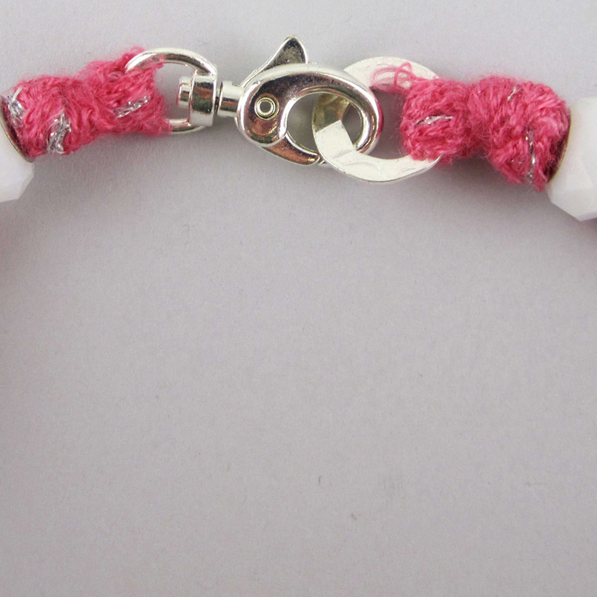 Craft Necklace made in Red Heart Boutique Yarn