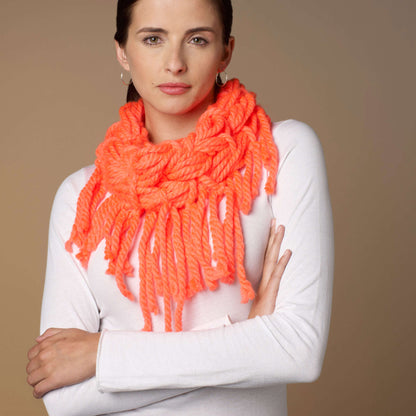 Red Heart Wrap & Knot Cowl Craft Single Size