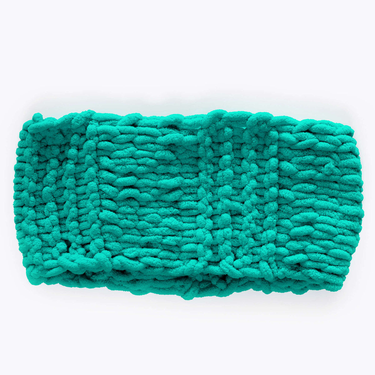 Craft Cowl made in Red Heart Loop-It Yarn