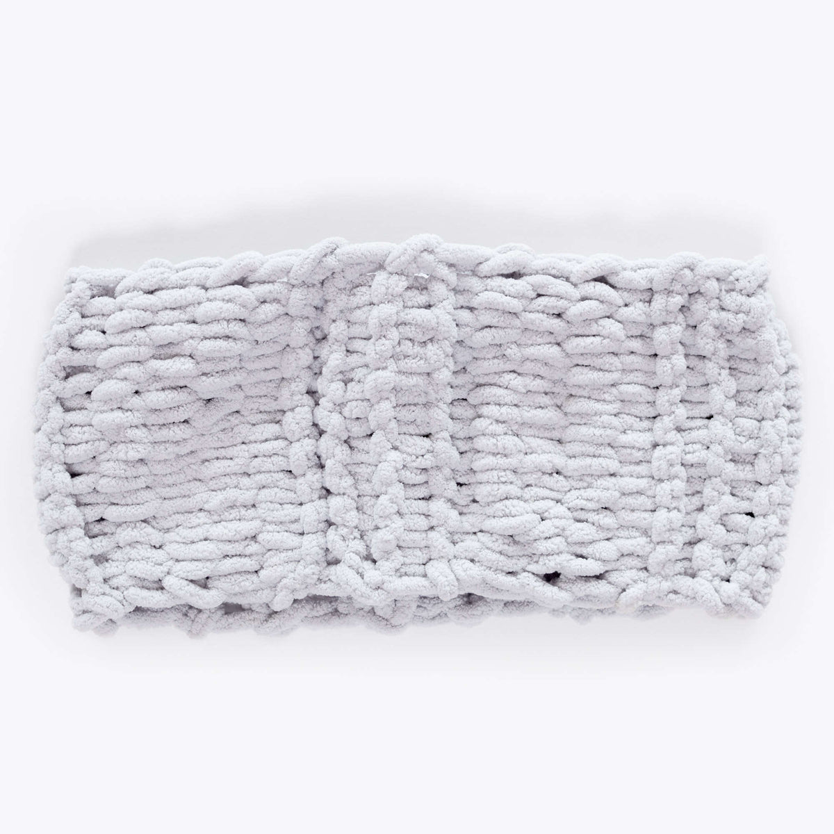 Craft Cowl made in Red Heart Loop-It Yarn