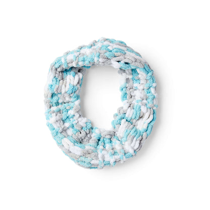 Red Heart Craft Fun Loop-It Cowl Craft Cowl made in Red Heart Loop-It Yarn