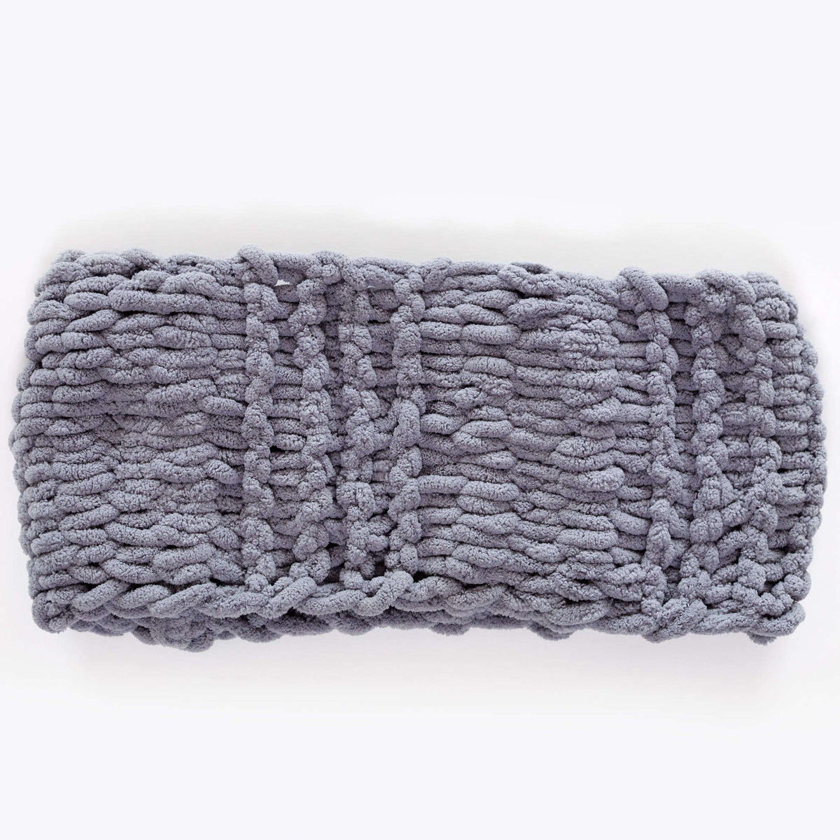 Craft Cowl made in Red Heart Loop-It Yarn