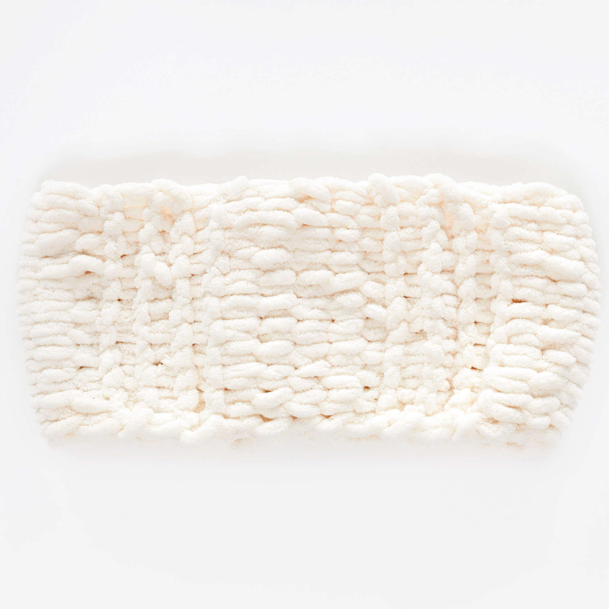 Craft Cowl made in Red Heart Loop-It Yarn