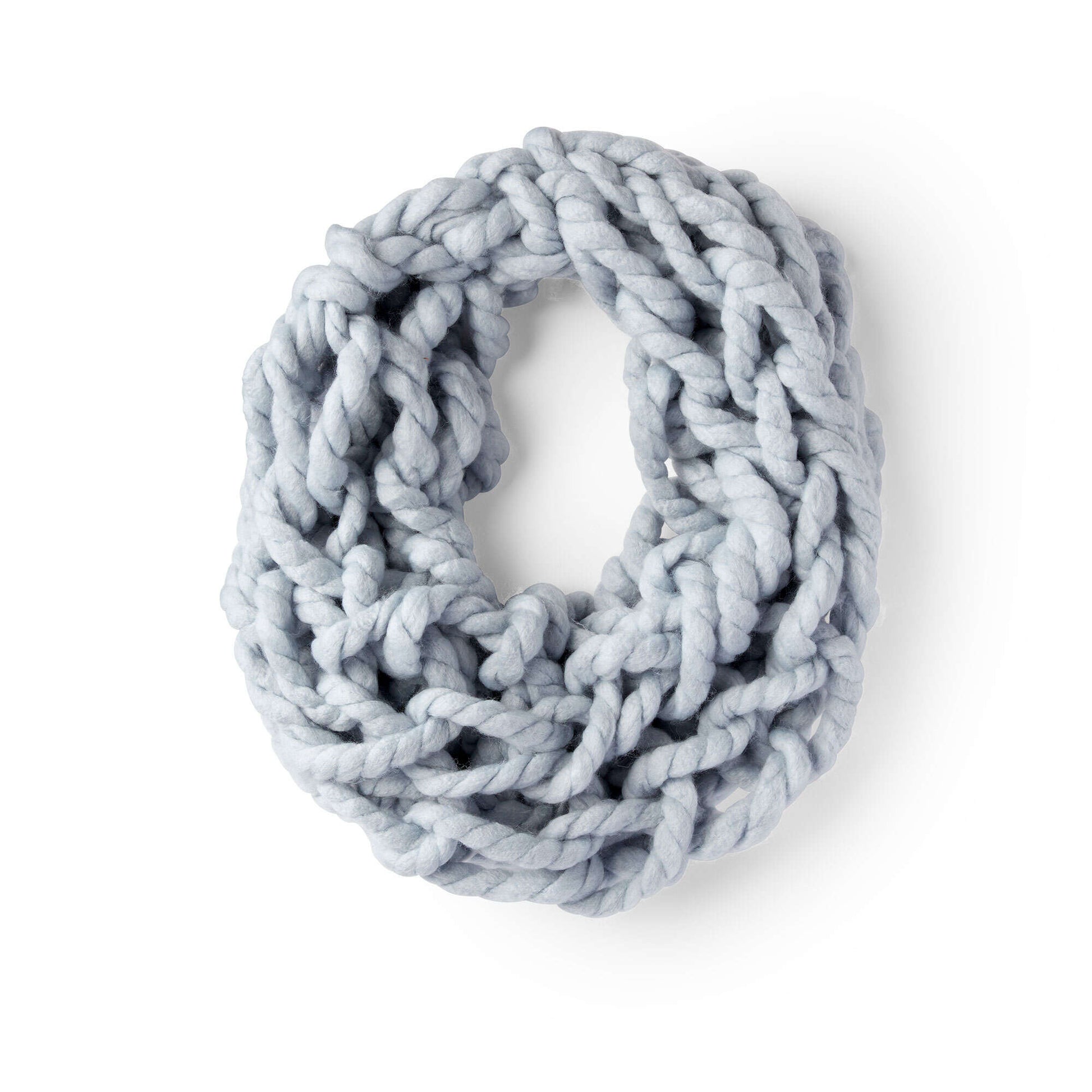 Arm Knit Cowl : learn to knit kit + 8 balls of Knitca Veil yarn