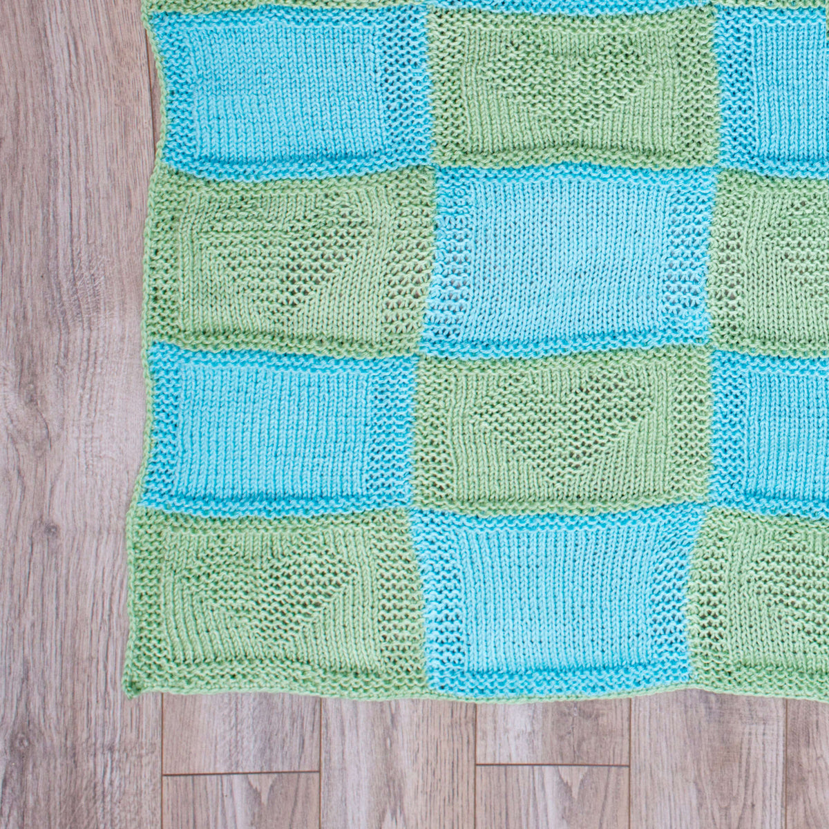 Craft Blanket made in Red Heart Soft Baby Steps Yarn