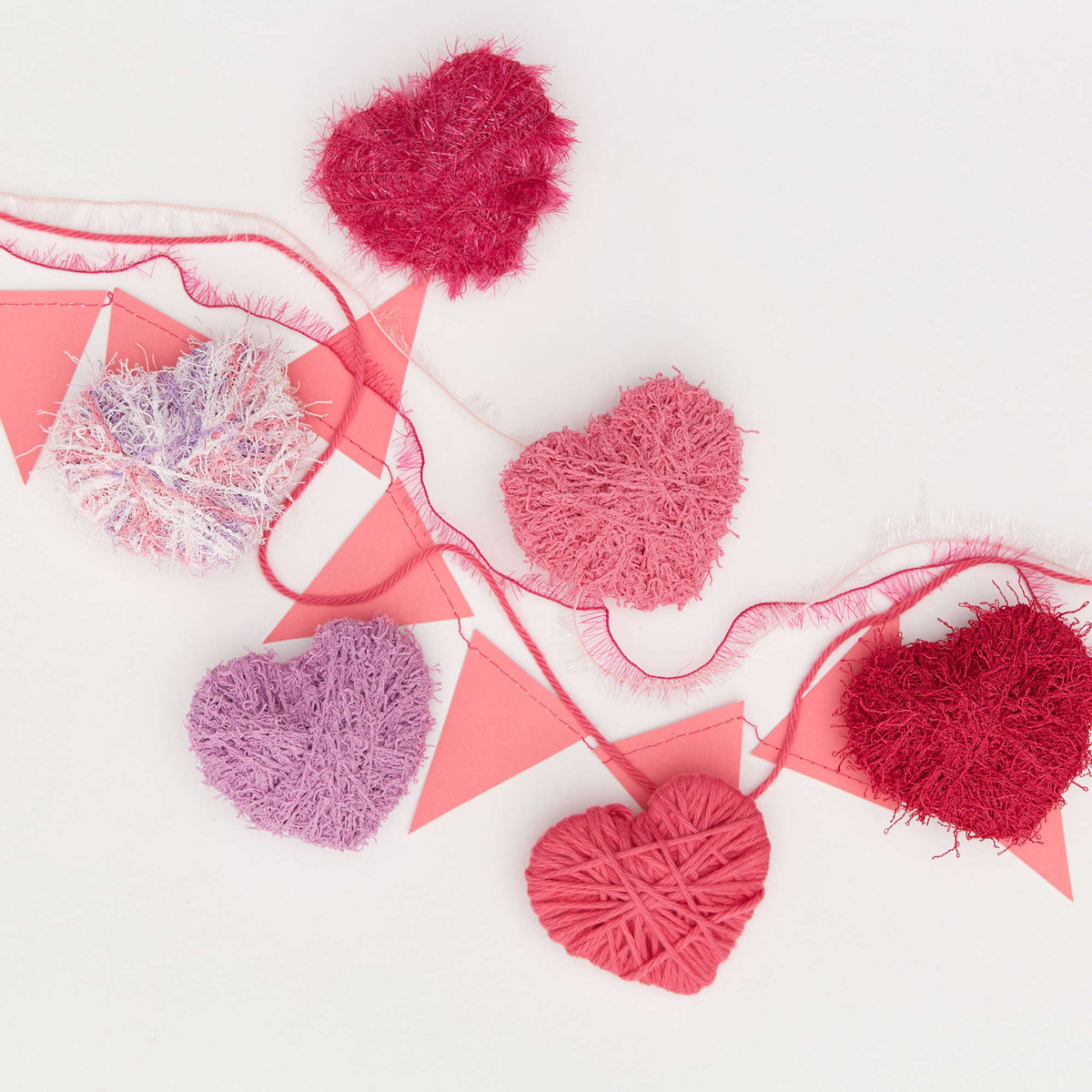 Craft Mobile Accessory made in Red Heart Scrubby Yarn