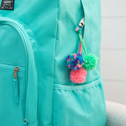 Red Heart Craft Pompom Trio Trim Craft Pompom Craft made in Red Heart Super Saver Yarn