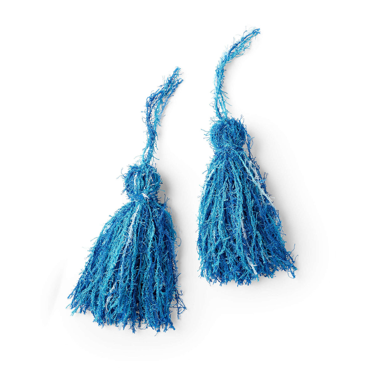 Craft Tassels made in Red Heart Scrubby Yarn