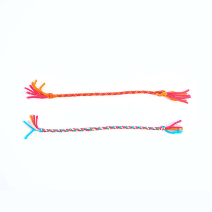 Red Heart Craft Let's Be Friends Loom Braid Bracelets Single Size