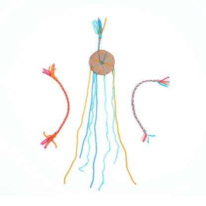 Red Heart Craft Let's Be Friends Loom Braid Bracelets Single Size