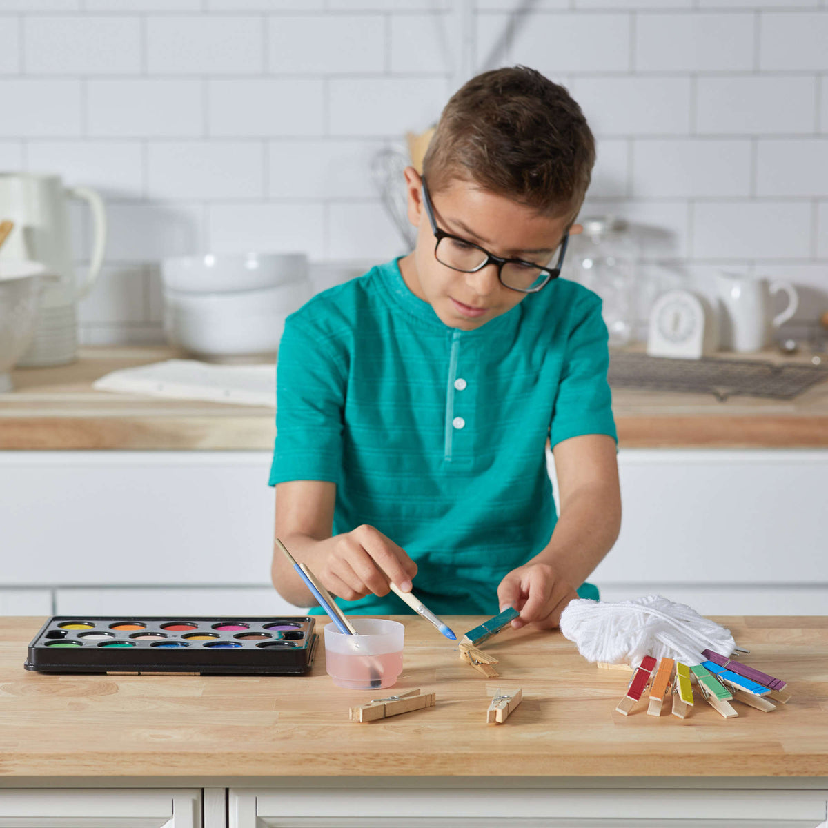 Craft Raincloud Craft made in Red Heart Yarn