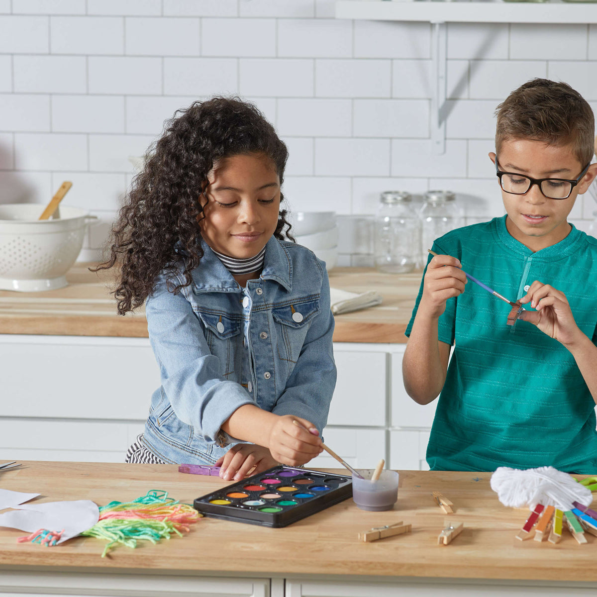 Craft Raincloud Craft made in Red Heart Yarn