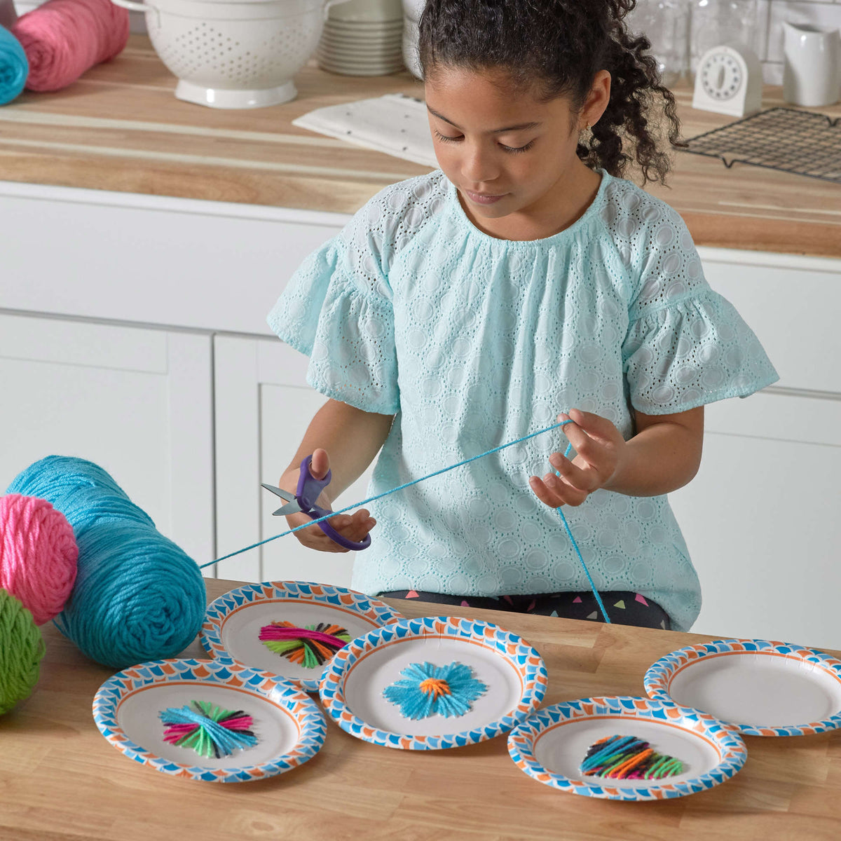 Craft Weaving Craft made in Red Heart Yarn