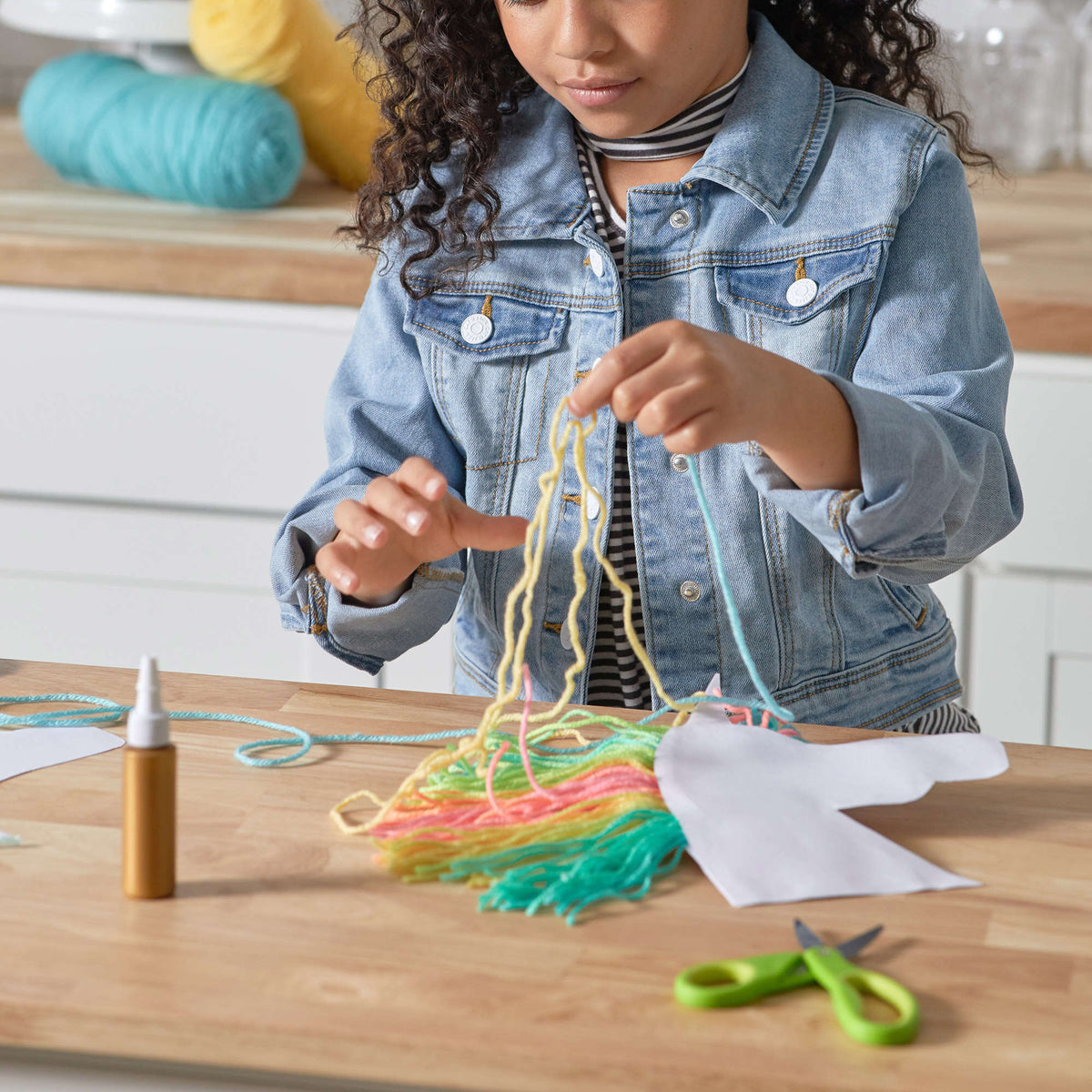 Craft Paper Craft made in Red Heart Yarn