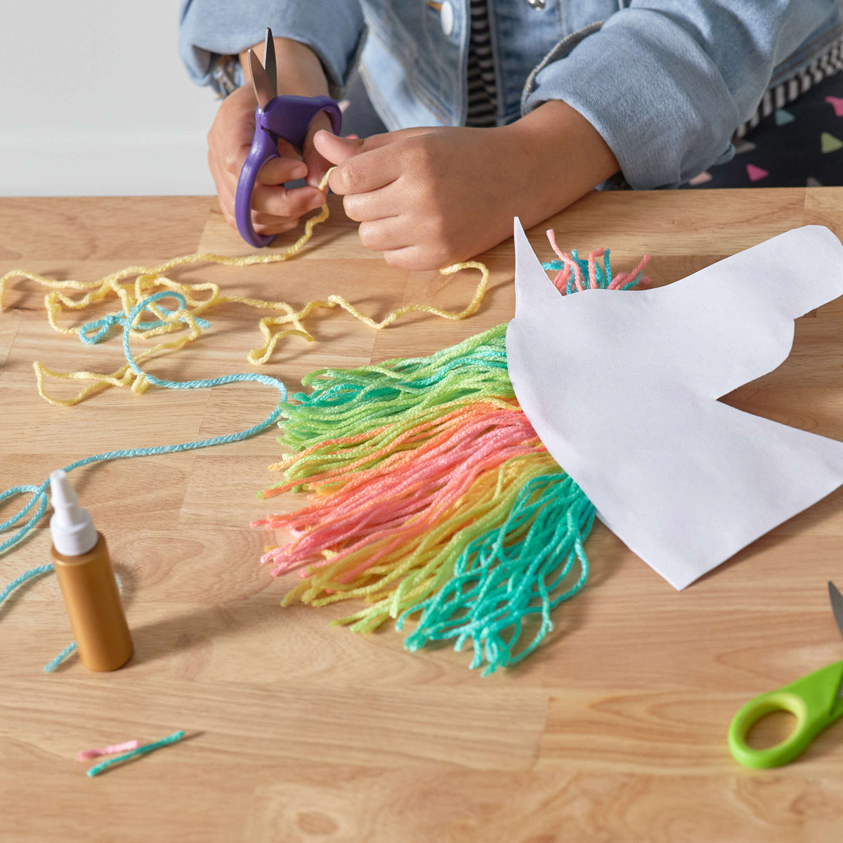 Craft Paper Craft made in Red Heart Yarn