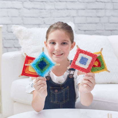 Red Heart God's Eyes Weaving Craft Weaving Craft made in Red Heart Yarn