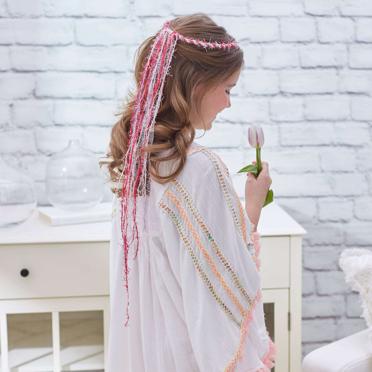 Craft Crown made in Red Heart Scrubby Yarn