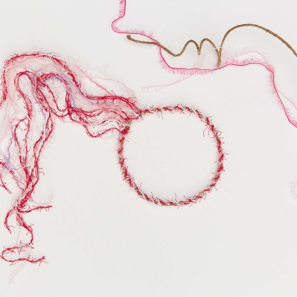 Craft Crown made in Red Heart Scrubby Yarn