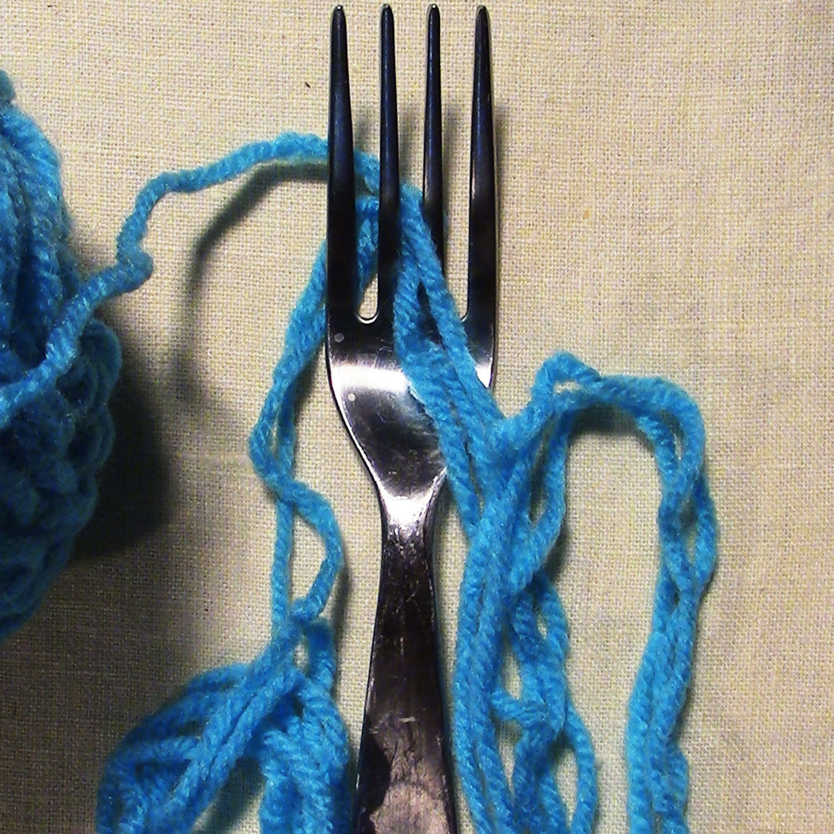 Craft Bookmark made in Red Heart Super Saver Yarn