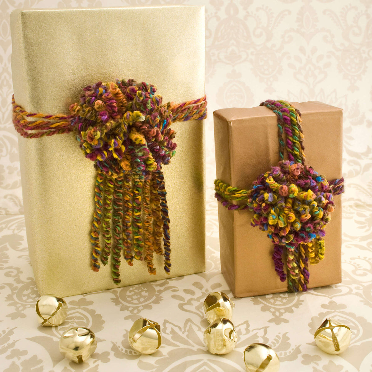 Craft Wrap made in Red Heart Curly Q Yarn