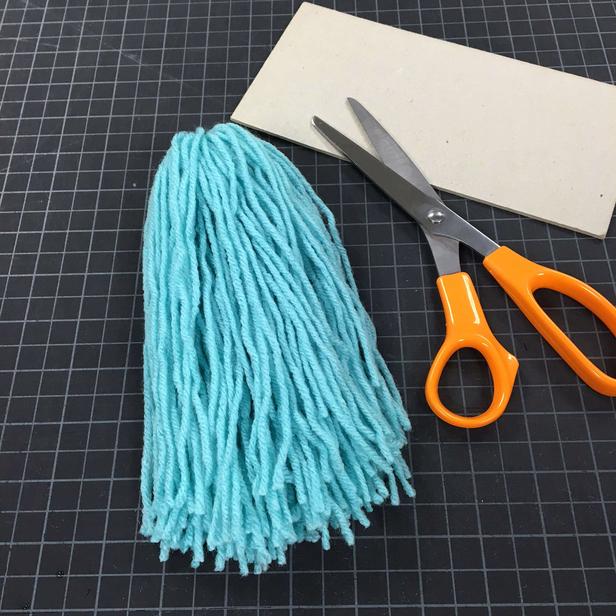 Craft Blanket made in Red Heart Super Saver Yarn