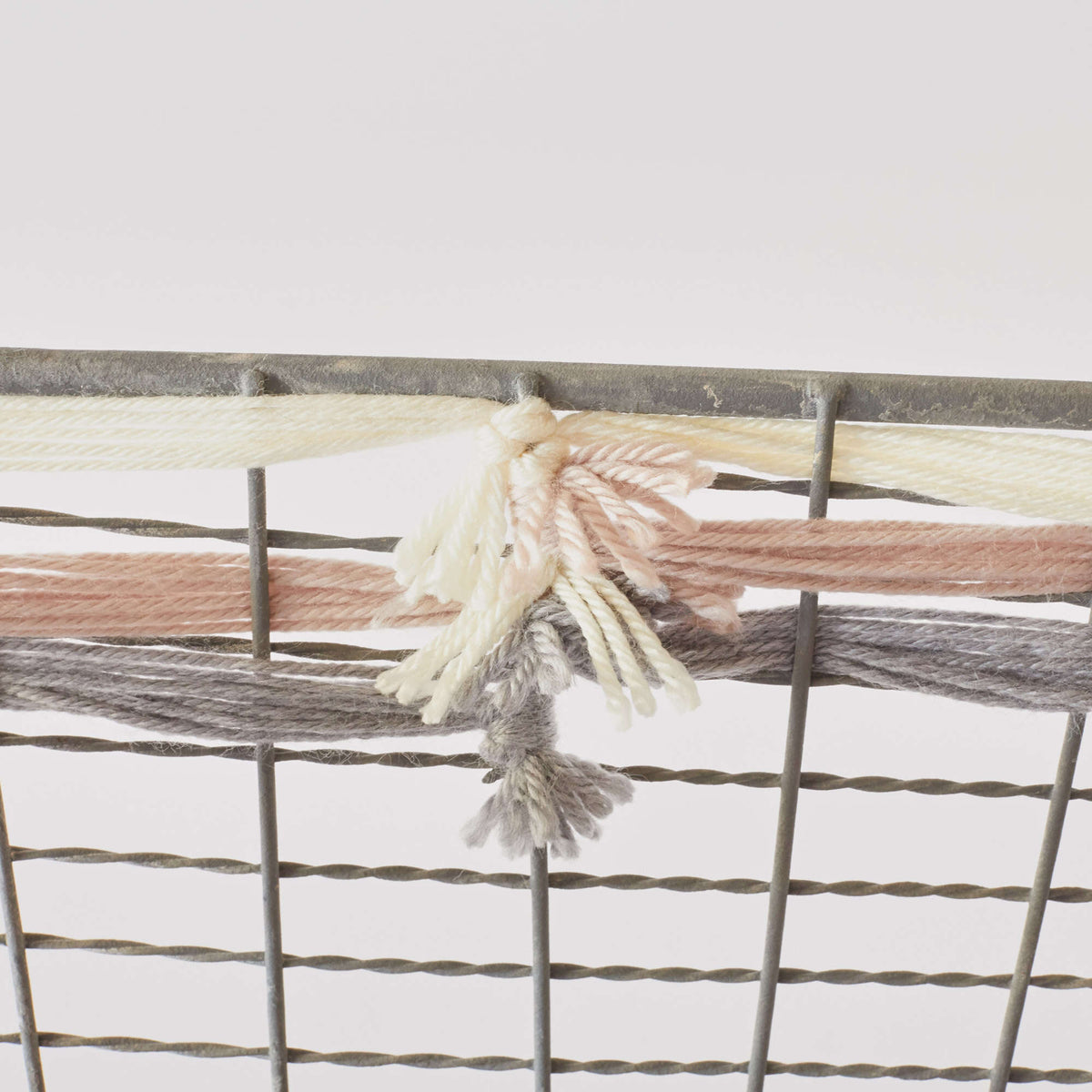 Craft Basket made in Red Heart Soft Yarn