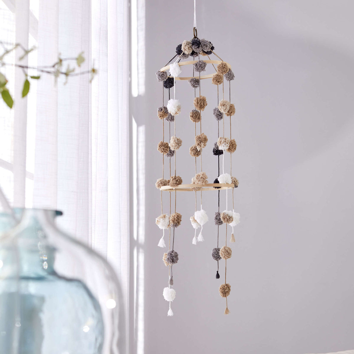 Craft Interior Décor made in Red Heart Loop-It Yarn